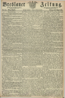 Breslauer Zeitung. Jg.50, Nr. 354 (2 August 1869) - Mittag-Ausgabe