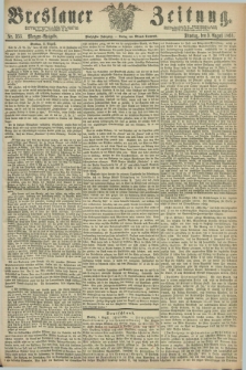 Breslauer Zeitung. Jg.50, Nr. 355 (3 August 1869) - Morgen-Ausgabe + dod.