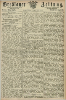 Breslauer Zeitung. Jg.50, Nr. 358 (4 August 1869) - Mittag-Ausgabe