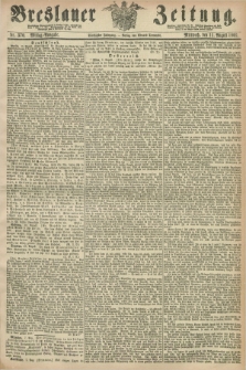 Breslauer Zeitung. Jg.50, Nr. 370 (11 August 1869) - Mittag-Ausgabe