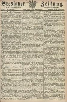 Breslauer Zeitung. Jg.50, Nr. 376 (14 August 1869) - Mittag-Ausgabe