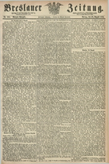 Breslauer Zeitung. Jg.50, Nr. 385 (20 August 1869) - Morgen-Ausgabe + dod.