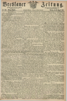 Breslauer Zeitung. Jg.50, Nr. 390 (23 August 1869) - Mittag-Ausgabe