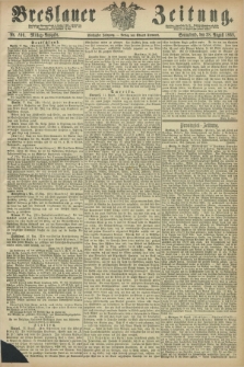 Breslauer Zeitung. Jg.50, Nr. 400 (28 August 1869) - Mittag-Ausgabe