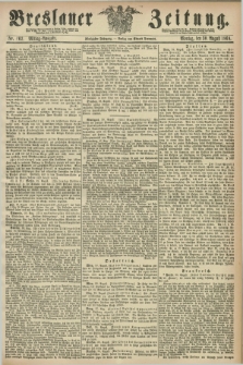 Breslauer Zeitung. Jg.50, Nr. 402 (30 August 1869) - Mittag-Ausgabe
