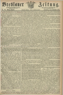 Breslauer Zeitung. Jg.50, Nr. 407 (2 September 1869) - Morgen-Ausgabe + dod.