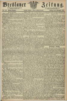 Breslauer Zeitung. Jg.50, Nr. 410 (3 September 1869) - Mittag-Ausgabe