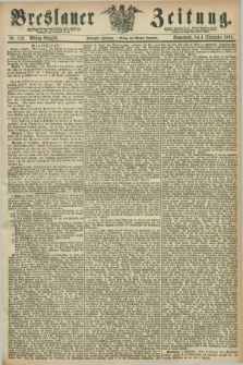 Breslauer Zeitung. Jg.50, Nr. 412 (4 September 1869) - Mittag-Ausgabe