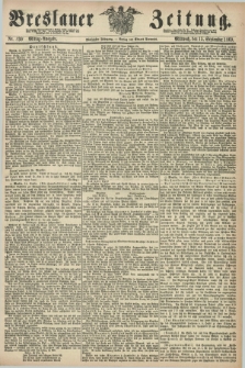 Breslauer Zeitung. Jg.50, Nr. 430 (15 September 1869) - Mittag-Ausgabe