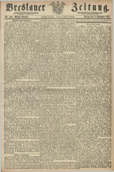 Breslauer Zeitung. Jg.50, Nr. 433 (17 September 1869) - Morgen-Ausgabe + dod.