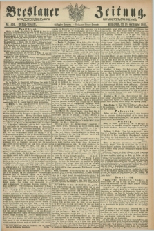 Breslauer Zeitung. Jg.50, Nr. 436 (18 September 1869) - Mittag-Ausgabe