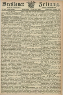 Breslauer Zeitung. Jg.50, Nr. 438 (20 September 1869) - Mittag-Ausgabe