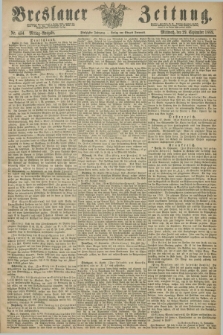 Breslauer Zeitung. Jg.50, Nr. 454 (29 September 1869) - Mittag-Ausgabe