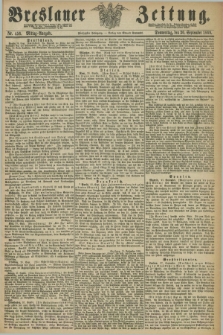 Breslauer Zeitung. Jg.50, Nr. 456 (30 September 1869) - Mittag-Ausgabe