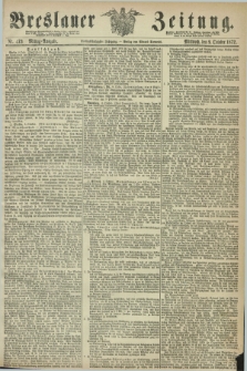 Breslauer Zeitung. Jg.53, Nr. 473 (9 Oktober 1872) - Mittag-Ausgabe