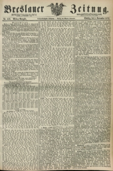 Breslauer Zeitung. Jg.53, Nr. 519 (5 November 1872) - Mittag-Ausgabe