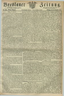 Breslauer Zeitung. Jg.53, Nr. 554 (26 November 1872) - Morgen-Ausgabe + dod.