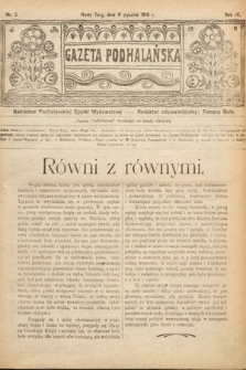 Gazeta Podhalańska. 1916, nr 2