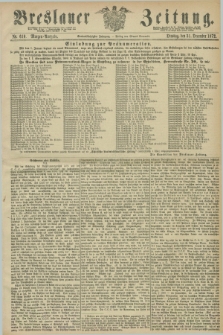 Breslauer Zeitung. Jg.53, Nr. 610 (31 December 1872) - Morgen-Ausgabe + dod.