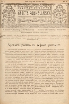 Gazeta Podhalańska. 1915, nr 11