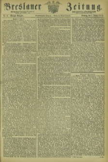 Breslauer Zeitung. Jg.54, Nr. 9 (7 Januar 1873) - Morgen-Ausgabe + dod.