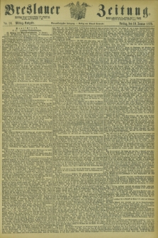 Breslauer Zeitung. Jg.54, Nr. 16 (10 Januar 1873) - Mittag-Ausgabe