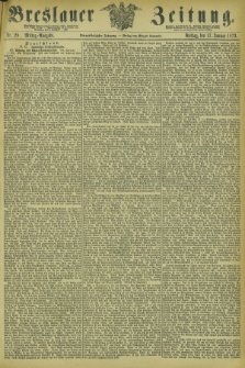 Breslauer Zeitung. Jg.54, Nr. 28 (17 Januar 1873) - Mittag-Ausgabe