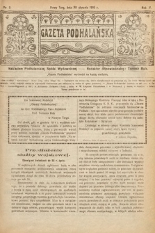 Gazeta Podhalańska. 1916, nr 5