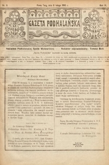 Gazeta Podhalańska. 1916, nr 6