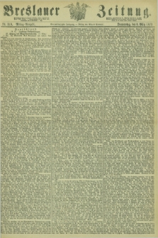 Breslauer Zeitung. Jg.54, Nr. 110 (6 März 1873) - Mittag-Ausgabe