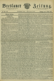 Breslauer Zeitung. Jg.54, Nr. 118/119 (12 Marz 1873)