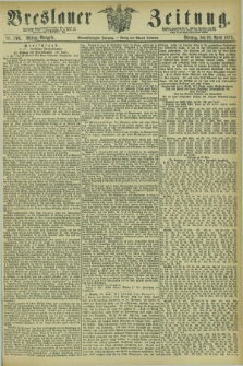 Breslauer Zeitung. Jg.54, Nr. 196 (28 April 1873) - Mittag-Ausgabe