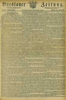 Breslauer Zeitung. Jg.54, Nr. 208 (5 Mai 1873) - Mittag-Ausgabe