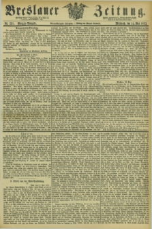 Breslauer Zeitung. Jg.54, Nr. 221 (14 Mai 1873) - Morgen-Ausgabe + dod.
