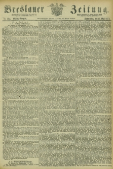 Breslauer Zeitung. Jg.54, Nr. 224 (15 Mai 1873) - Mittag-Ausgabe