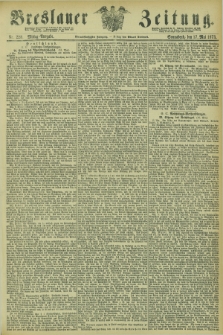 Breslauer Zeitung. Jg.54, Nr. 228 (17 Mai 1873) - Mittag-Ausgabe