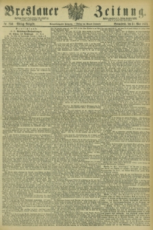 Breslauer Zeitung. Jg.54, Nr. 250 (31 Mai 1873) - Mittag-Ausgabe