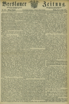 Breslauer Zeitung. Jg.54, Nr. 270 (13 Juni 1873) - Mittag-Ausgabe
