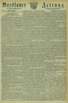 Breslauer Zeitung. Jg.54, Nr. 278 (18 Juni 1873) - Mittag-Ausgabe