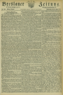 Breslauer Zeitung. Jg.54, Nr. 280 (19 Juni 1873) - Mittag-Ausgabe