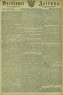 Breslauer Zeitung. Jg.54, Nr. 310 (7 Juli 1873) - Mittag-Ausgabe