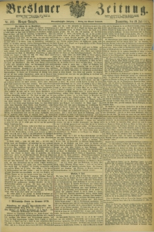 Breslauer Zeitung. Jg.54, Nr. 315 (10 Juli 1873) - Morgen-Ausgabe + dod.