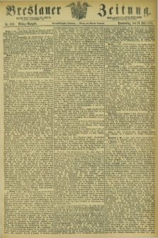 Breslauer Zeitung. Jg.54, Nr. 316 (10 Juli 1873) - Mittag-Ausgabe