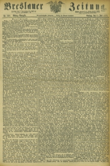Breslauer Zeitung. Jg.54, Nr. 318 (11 Juli 1873) - Mittag-Ausgabe