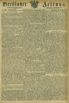 Breslauer Zeitung. Jg.54, Nr. 320 (12 Juli 1873) - Mittag-Ausgabe