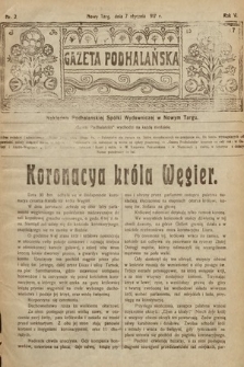 Gazeta Podhalańska. 1917, nr 2