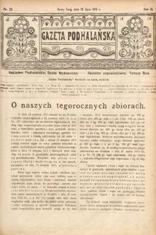 Gazeta Podhalańska. 1915, nr 28