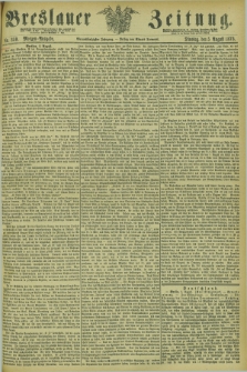 Breslauer Zeitung. Jg.54, Nr. 359 (5 August 1873) - Morgen-Ausgabe + dod.