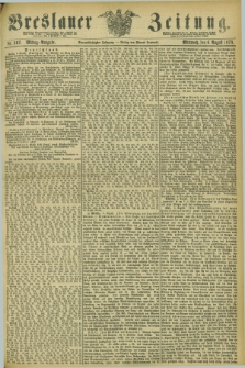 Breslauer Zeitung. Jg.54, Nr. 362 (6 August 1873) - Mittag-Ausgabe