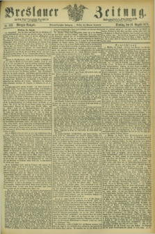 Breslauer Zeitung. Jg.54, Nr. 395 (26 August 1873) - Morgen-Ausgabe + dod.